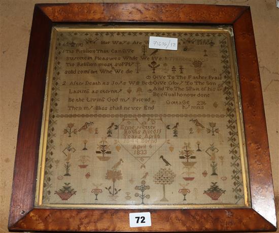 Victorian sampler